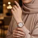 Michael Kors Sidney MK6949 Rose Gold-Tone Crystal Grey Logo Rubber Women's Watch