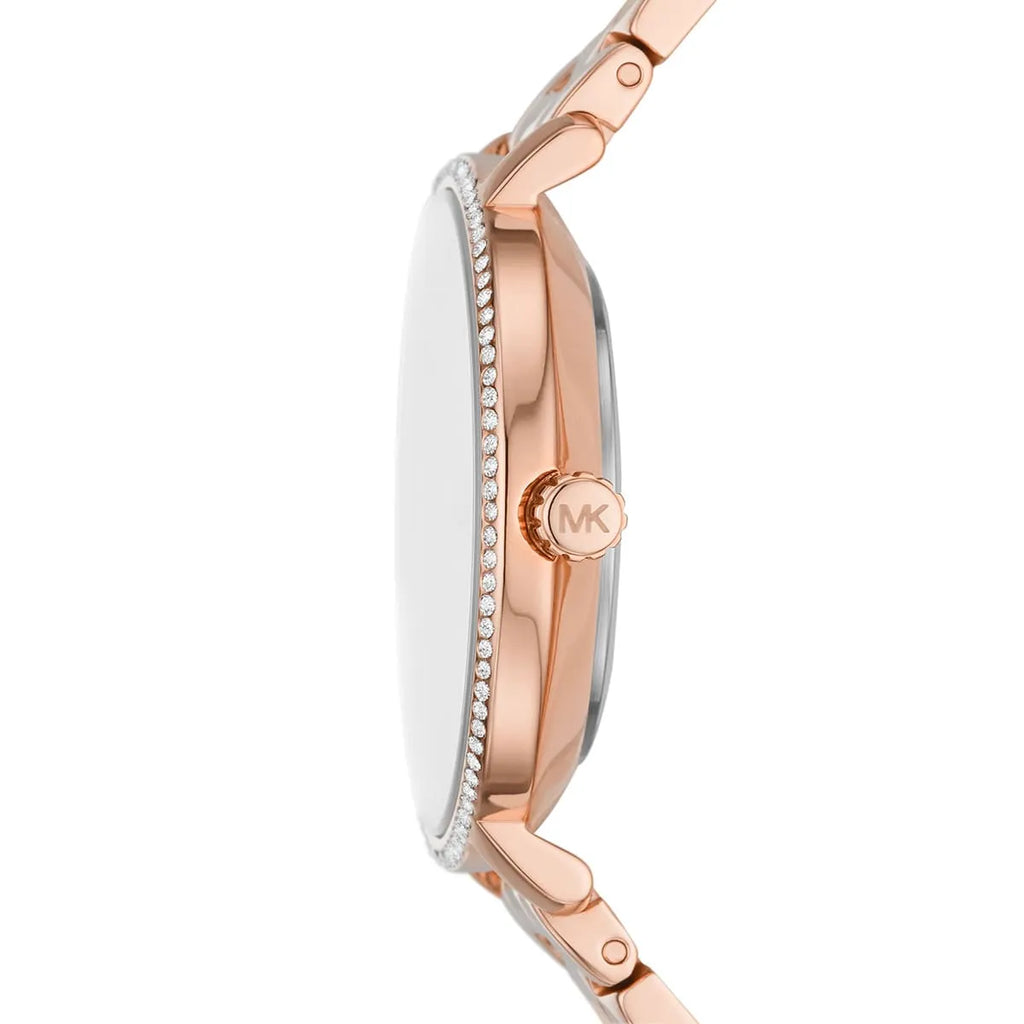 Michael Kors Pyper MK1040 Rose Gold-Tone Stainless Steel Women's