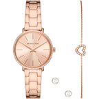Michael Kors Pyper MK1040 Rose Gold-Tone Stainless Steel Women's