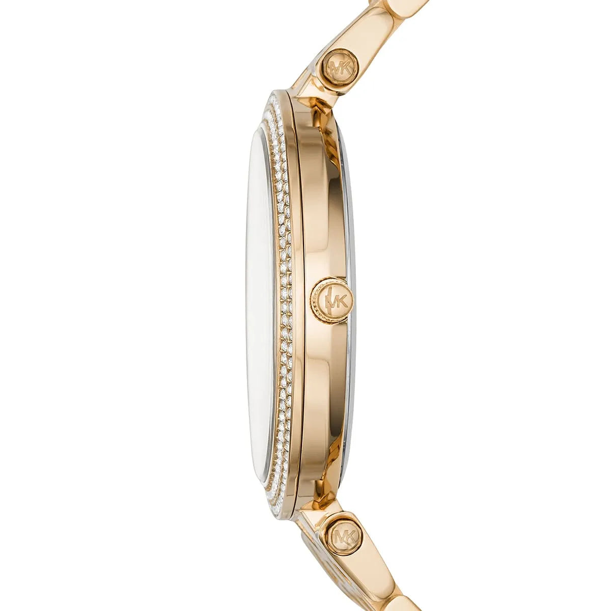 Michael Kors Darci MK3438 Gold-Tone Full Pavé Crystal Women's Watch