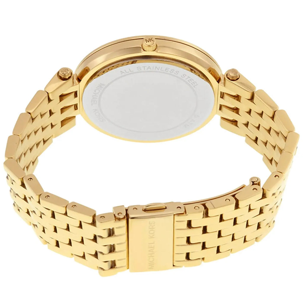 Michael Kors Darci MK3438 Gold-Tone Full Pavé Crystal Women's Watch