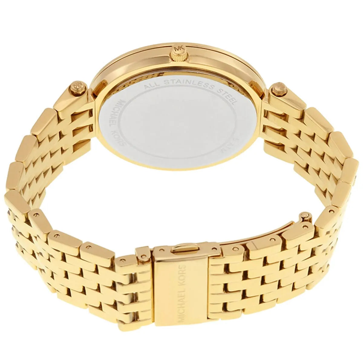 Michael Kors Darci MK3438 Gold-Tone Full Pavé Crystal Women's Watch