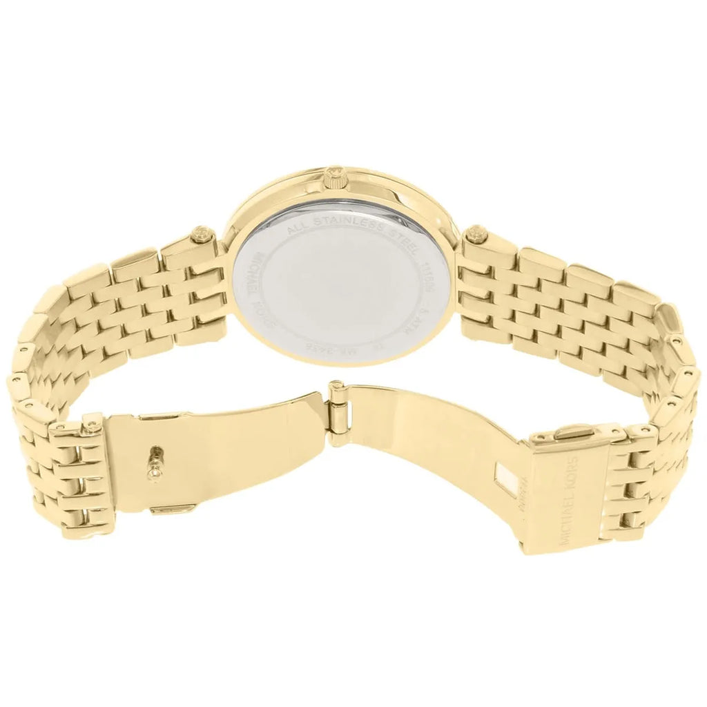 Michael Kors Darci MK3438 Gold-Tone Full Pavé Crystal Women's Watch