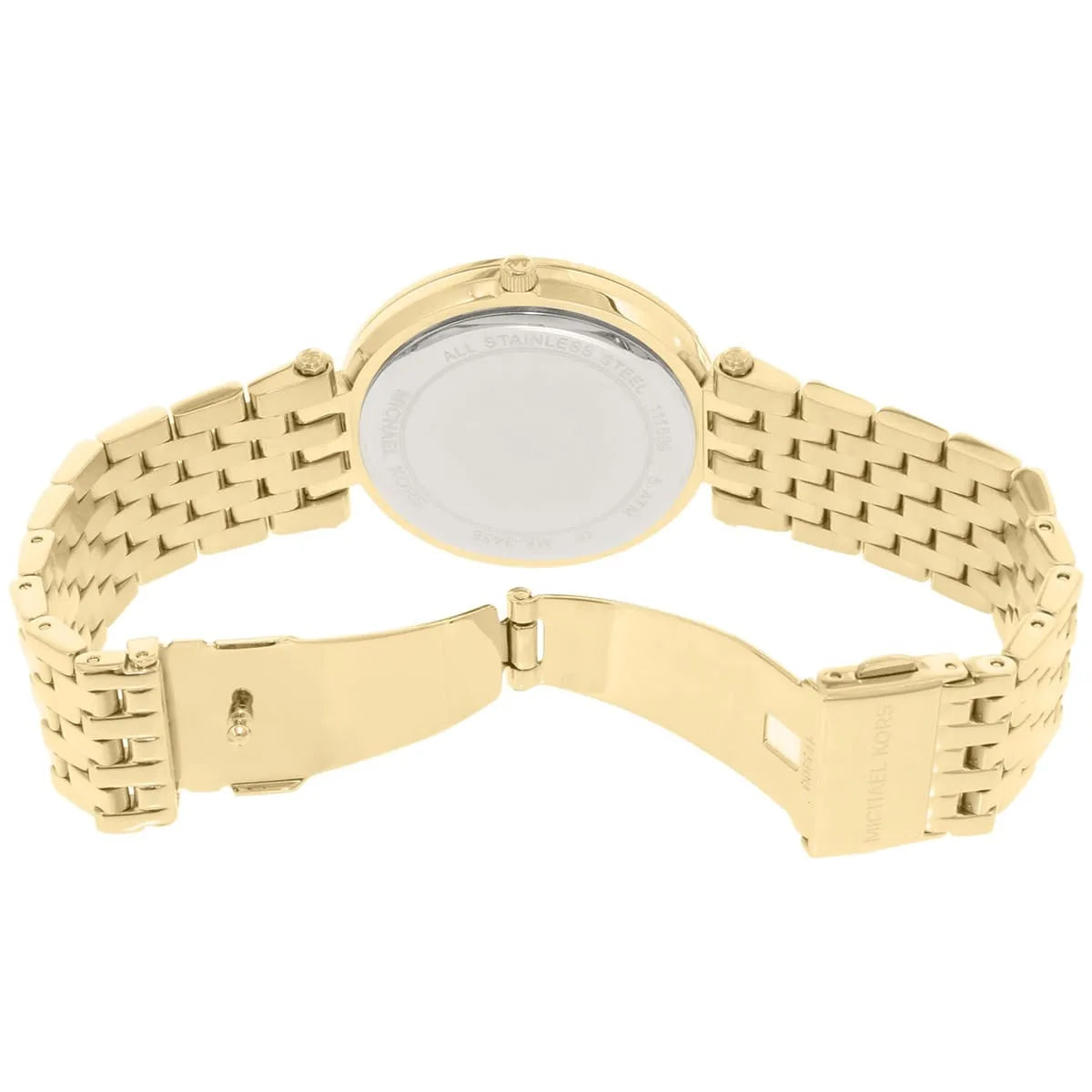 Michael Kors Darci MK3438 Gold-Tone Full Pavé Crystal Women's Watch
