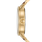 Michael Kors Melissa MK4395 Gold-Tone Tortoise Acetate Women's Watch