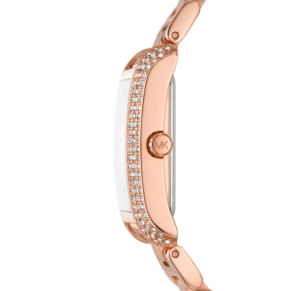 Michael Kors Emery MK4641 Rose Gold Tone Crystal Pave Women's Watch