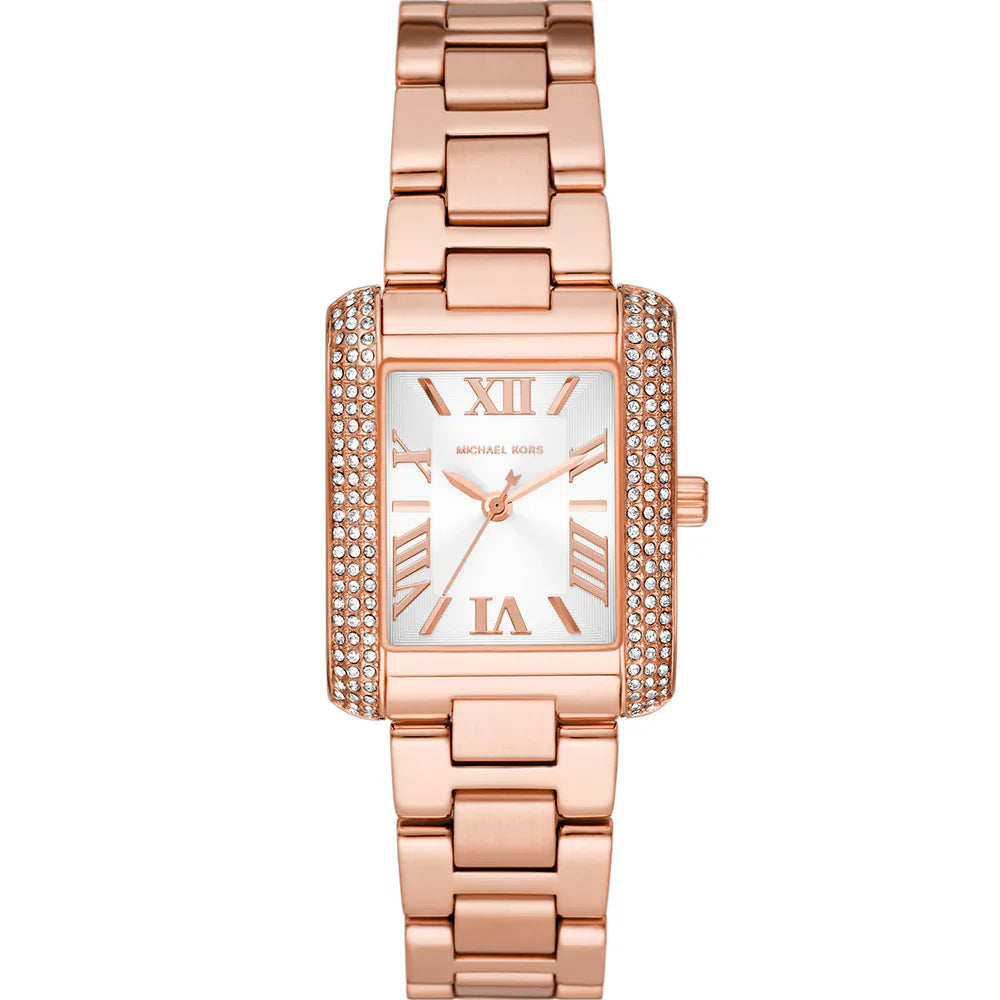 Michael Kors Emery MK4641 Rose Gold Tone Crystal Pave Women's Watch