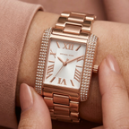 Michael Kors Emery MK4641 Rose Gold Tone Crystal Pave Women's Watch