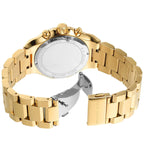 Michael Kors Raquel MK4690 Gold-Tone Chronograph Geometric Case Women's Watch