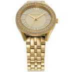 Michael Kors Harlowe MK4709 Gold-Tone Crystal Pave Women's Watch