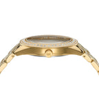 Michael Kors Harlowe MK4709 Gold-Tone Crystal Pave Women's Watch