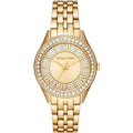 Michael Kors Harlowe MK4709 Gold-Tone Crystal Pave Women's Watch