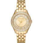 Michael Kors Harlowe MK4709 Gold-Tone Crystal Pave Women's Watch