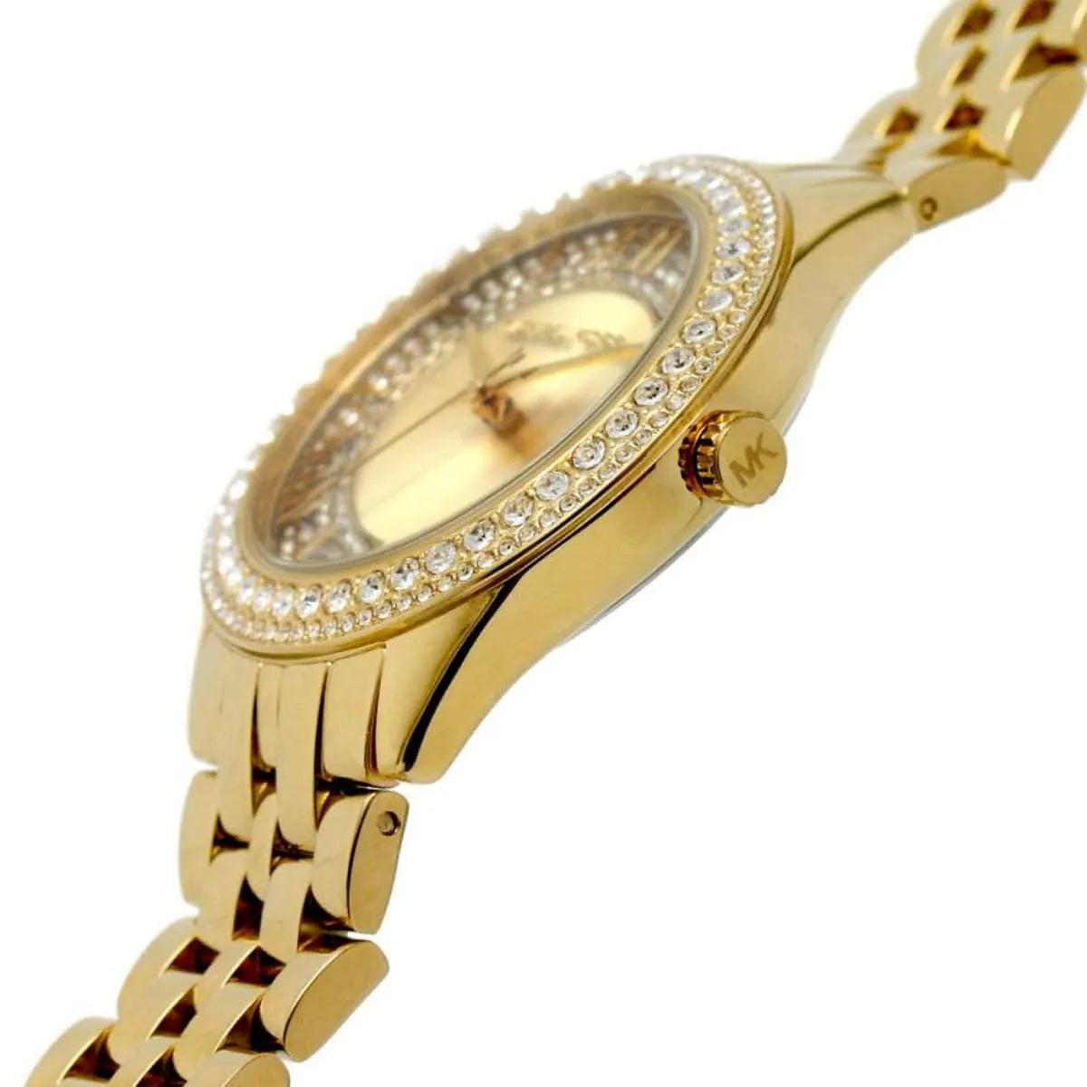 Michael Kors Harlowe MK4709 Gold-Tone Crystal Pave Women's Watch