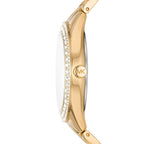 Michael Kors Harlowe MK4709 Gold-Tone Crystal Pave Women's Watch