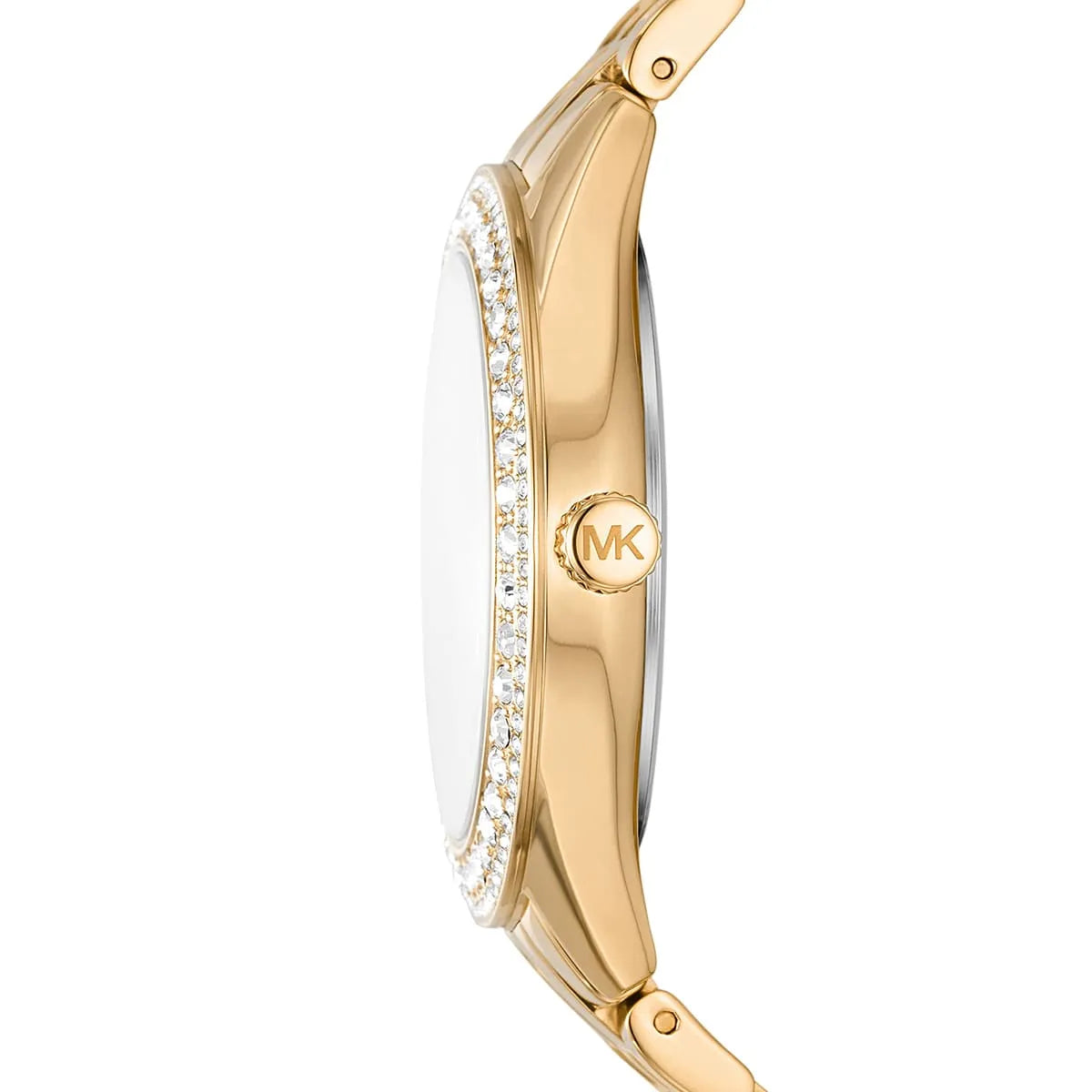 Michael Kors Harlowe MK4709 Gold-Tone Crystal Pave Women's Watch