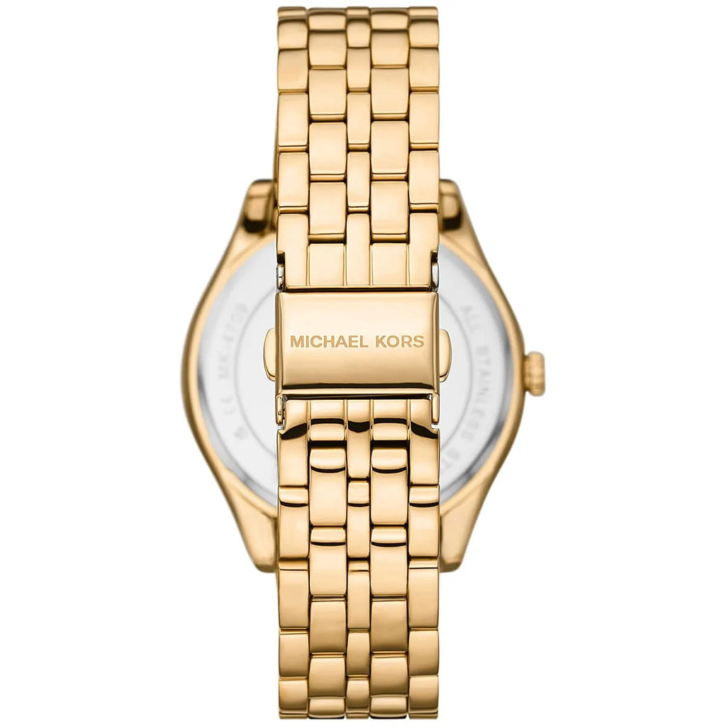 Michael Kors Harlowe MK4709 Gold-Tone Crystal Pave Women's Watch