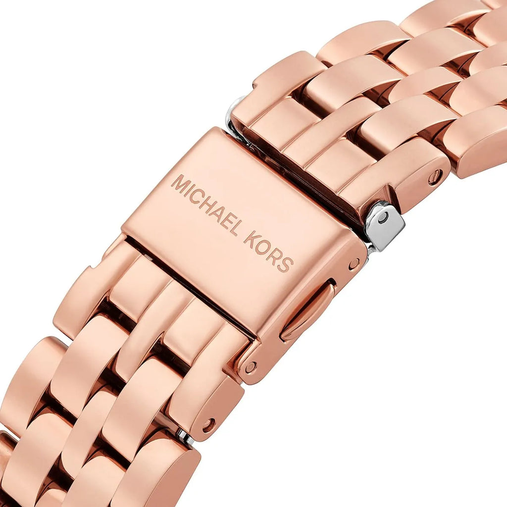 Michael Kors MK4710 Harlowe Women’s Rose Gold Crystal Dial Watch