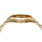 Michael Kors MK4732 Women’s Gold Dial Gold Stainless Steel Crystal Logo Watch