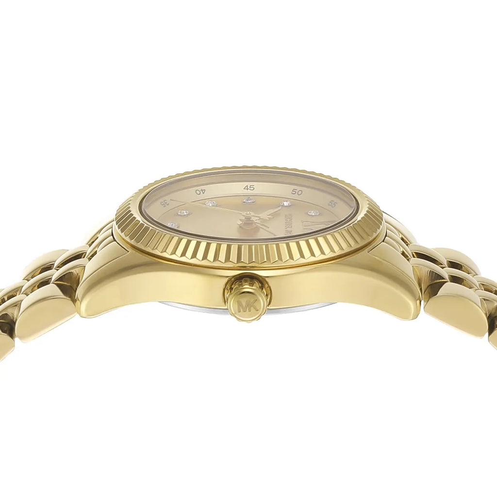 Michael Kors Lexington MK4741 Women’s Gold Dial Stainless Steel Watch