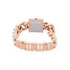Michael Kors Camille MK4827 Rose Gold Full Pavé Crystal Chain Women's Watch