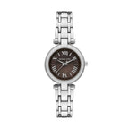 Michael Kors Lennox MK4894 Silver-Tone Grey Mother of Pearl Women's Watch