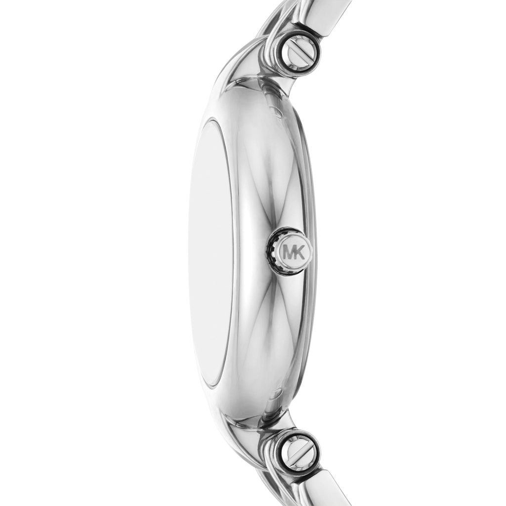 Michael Kors Lennox MK4894 Silver-Tone Grey Mother of Pearl Women's Watch