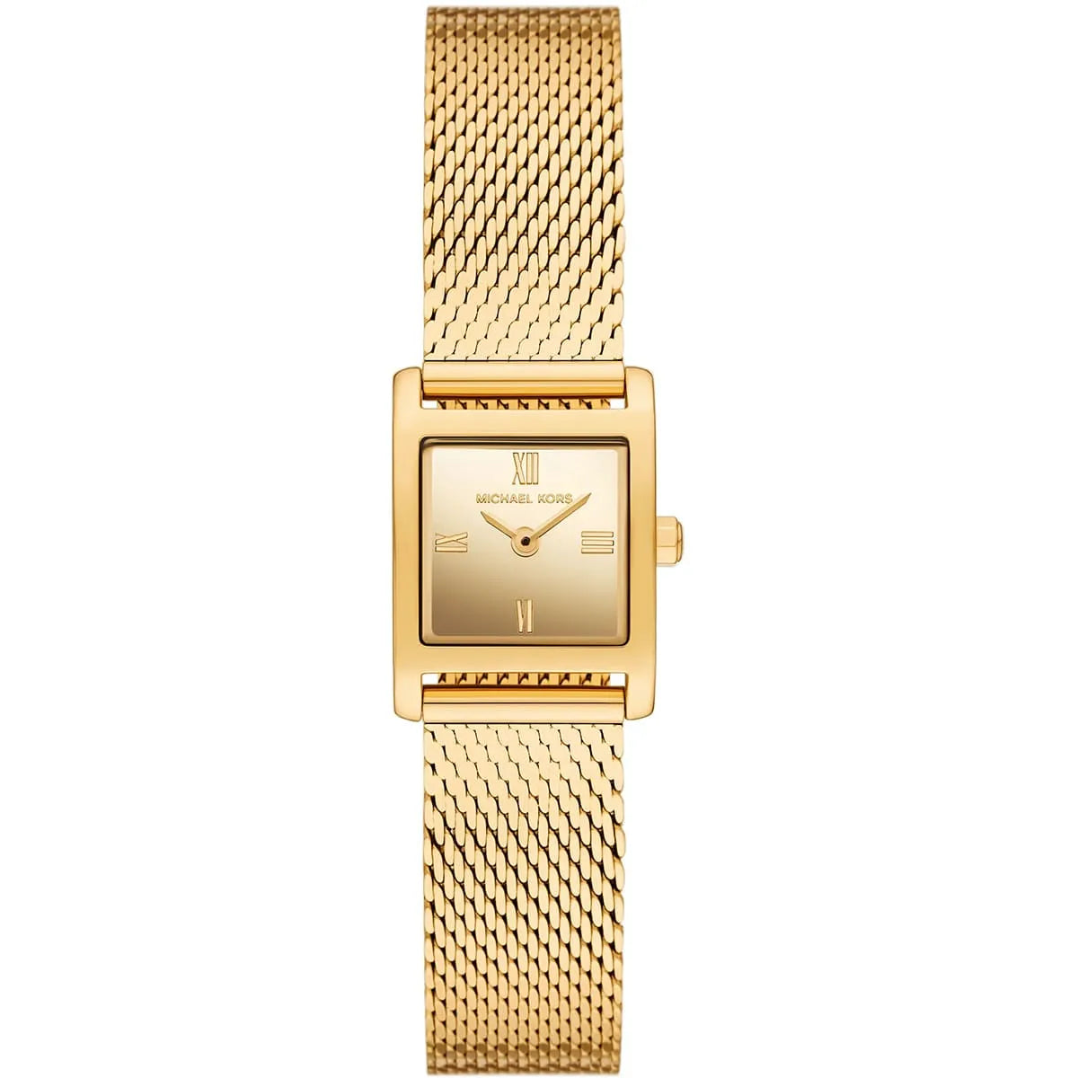 Michael Kors Emery MK4959 Gold Dial Gold-Tone Stainless Steel Mesh Strap Women's Watch
