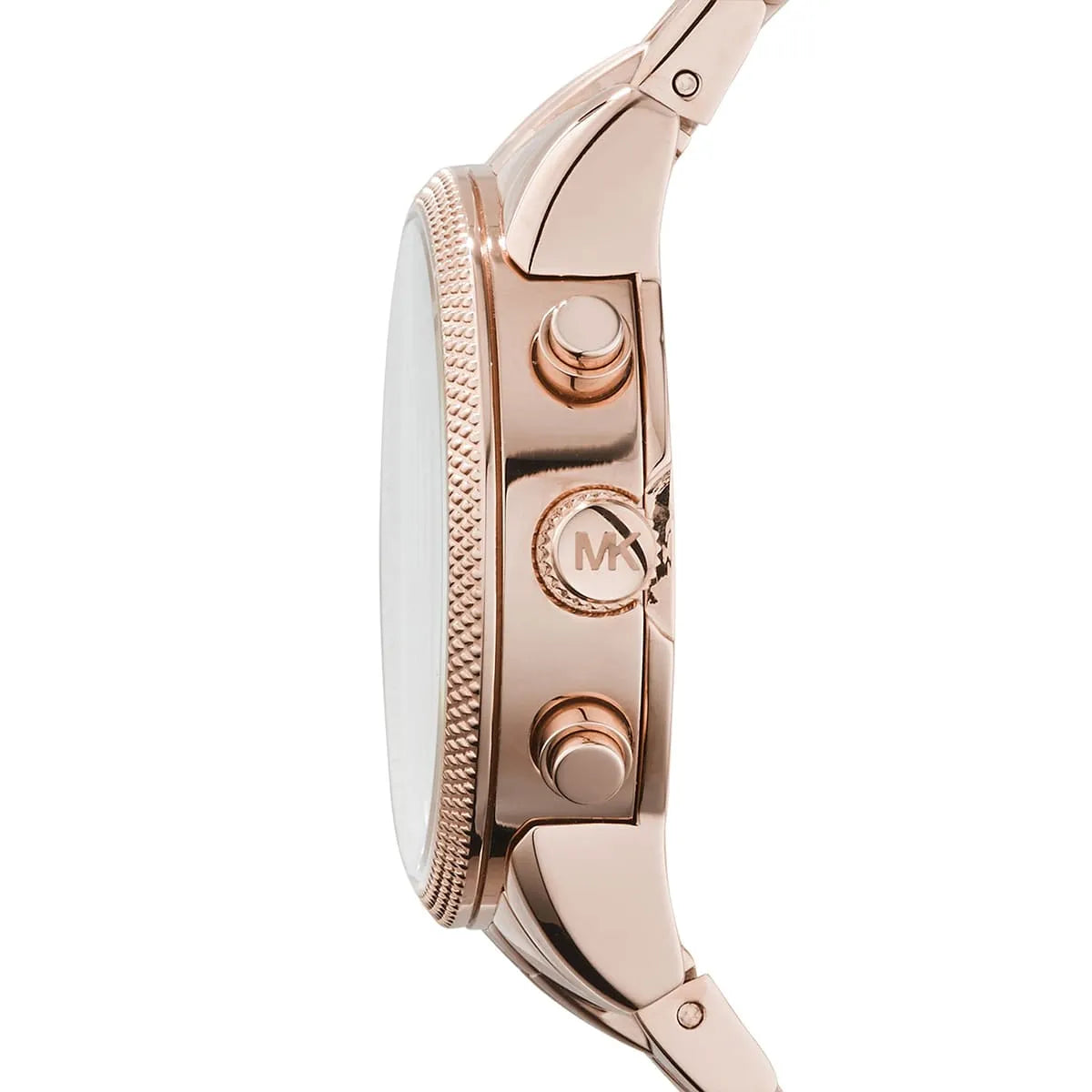 Michael Kors Ritz MK6077 Rose Gold Tone Crystal Chronograph Women's Watch