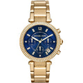 Michael Kors Parker MK6262 Gold-Tone Navy Blue Dial Women's Watch