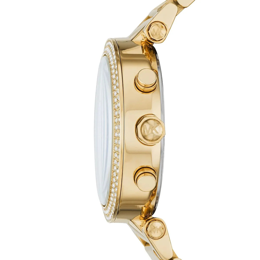 Michael Kors Parker MK6262 Gold-Tone Navy Blue Dial Women's Watch