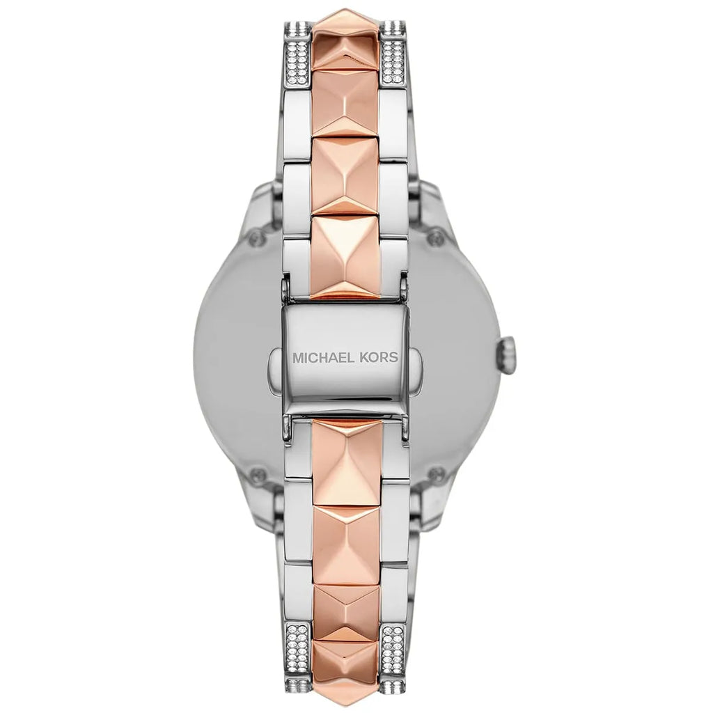Michael Kors Runway Mercer MK6716 Two-Tone Full Pavé Crystal Women's Watch