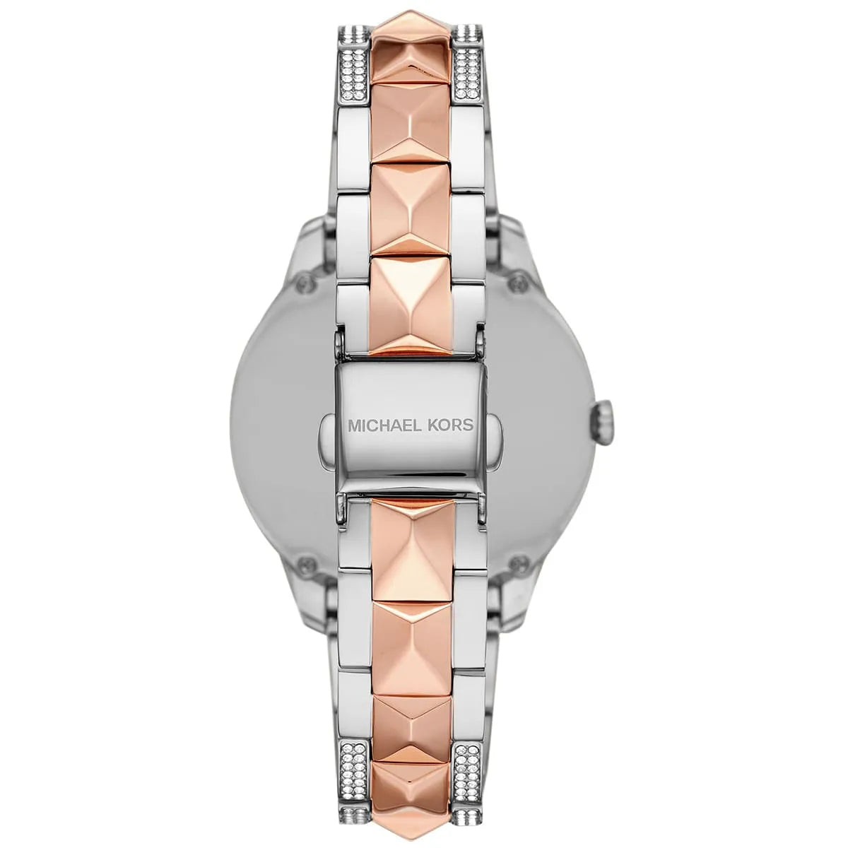 Michael Kors Runway Mercer MK6716 Two-Tone Full Pavé Crystal Women's Watch