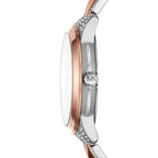 Michael Kors Runway Mercer MK6716 Two-Tone Full Pavé Crystal Women's Watch