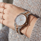 Michael Kors Runway Mercer MK6716 Two-Tone Full Pavé Crystal Women's Watch