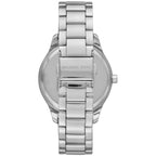 Michael Kors Layton MK6847 Light Blue Mother of Pearl Dial Silver Stainless Steel Women's Watch