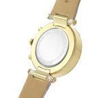 Michael Kors Parker MK6916 Chronograph White Logo Leather Strap Women's Watch