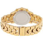 Michael Kors Ritz MK6937 Gold Pavé Chronograph Watch