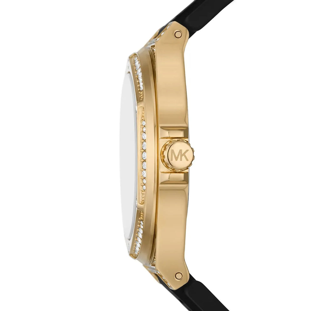 Michael Kors Camille MK7247 Women’s Gold Crystal Silicone Multi-Function Watch