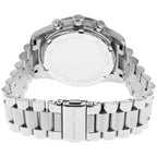 Michael Kors Lexington MK7277 Silver-Tone Blue Glitter Dial Women's Watch
