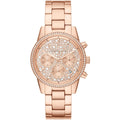 Michael Kors Ritz MK7302 Rose Gold Tone Full Pavé Crystal Women's Watch