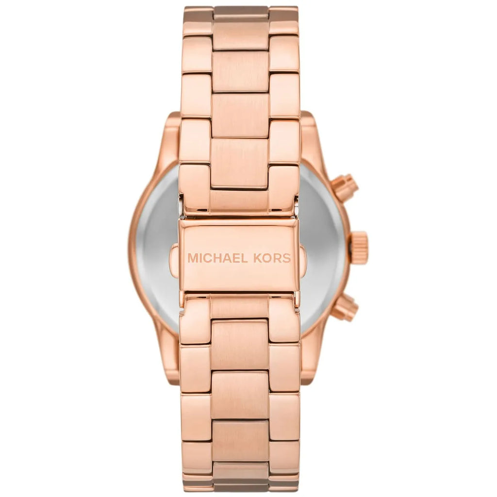 Michael Kors Ritz MK7302 Rose Gold Tone Full Pavé Crystal Women's Watch
