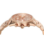 Michael Kors Ritz MK7302 Rose Gold Tone Full Pavé Crystal Women's Watch