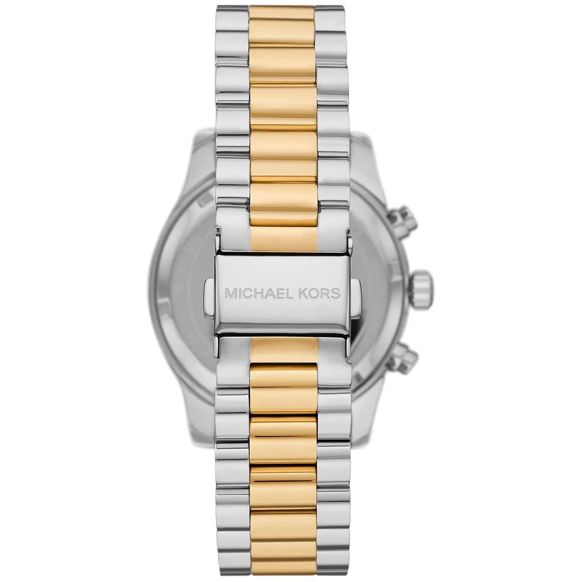 Michael Kors Lexington MK7303 Two-Tone Silver & Gold Green Dial Women's Watch