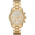Michael Kors Parker MK7310 Gold-Tone Full Pavé Crystal Women's Watch