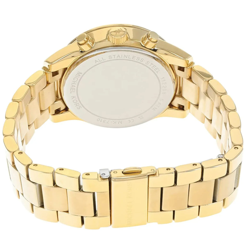 Michael Kors Parker MK7310 Gold-Tone Full Pavé Crystal Women's Watch