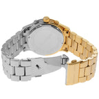 Michael Kors Runway MK7329 Two-Tone Silver & Gold Crystal Pavé Women's Watch