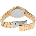 Michael Kors Lennox MK7395 Gold-Tone Watch with Emerald Green Dial