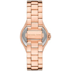 Michael Kors Lennox MK7405 Rose Gold MK Logo Chain Watch