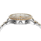 Michael Kors Everest MK7415 Two-Tone Silver & Gold Crystal Pavé Women's Watch